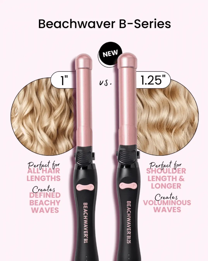 Beachwaver B1 Curling Iron Amazon.com: The Beachwaver Co. B1 Rotating Curling Iron  main image 3