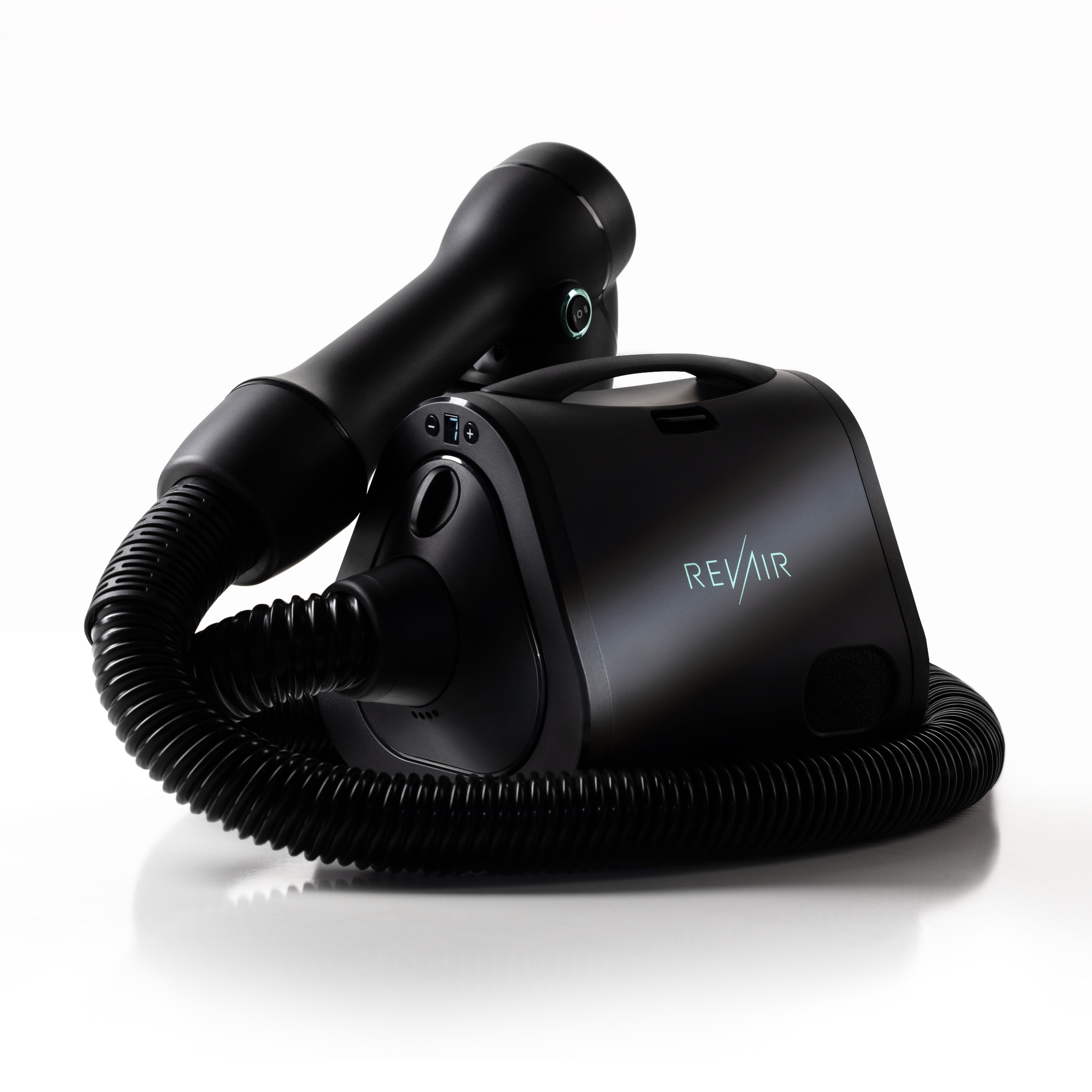 Reverse-Air Hair Dryer
