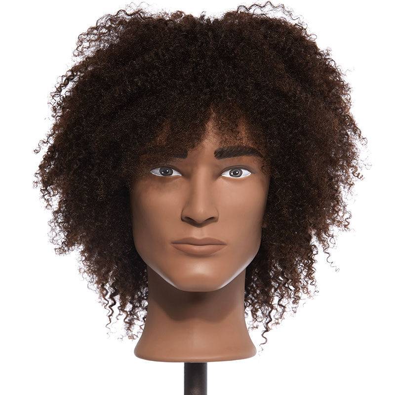 Cameron - 100% Human Textured Hair Mannequin