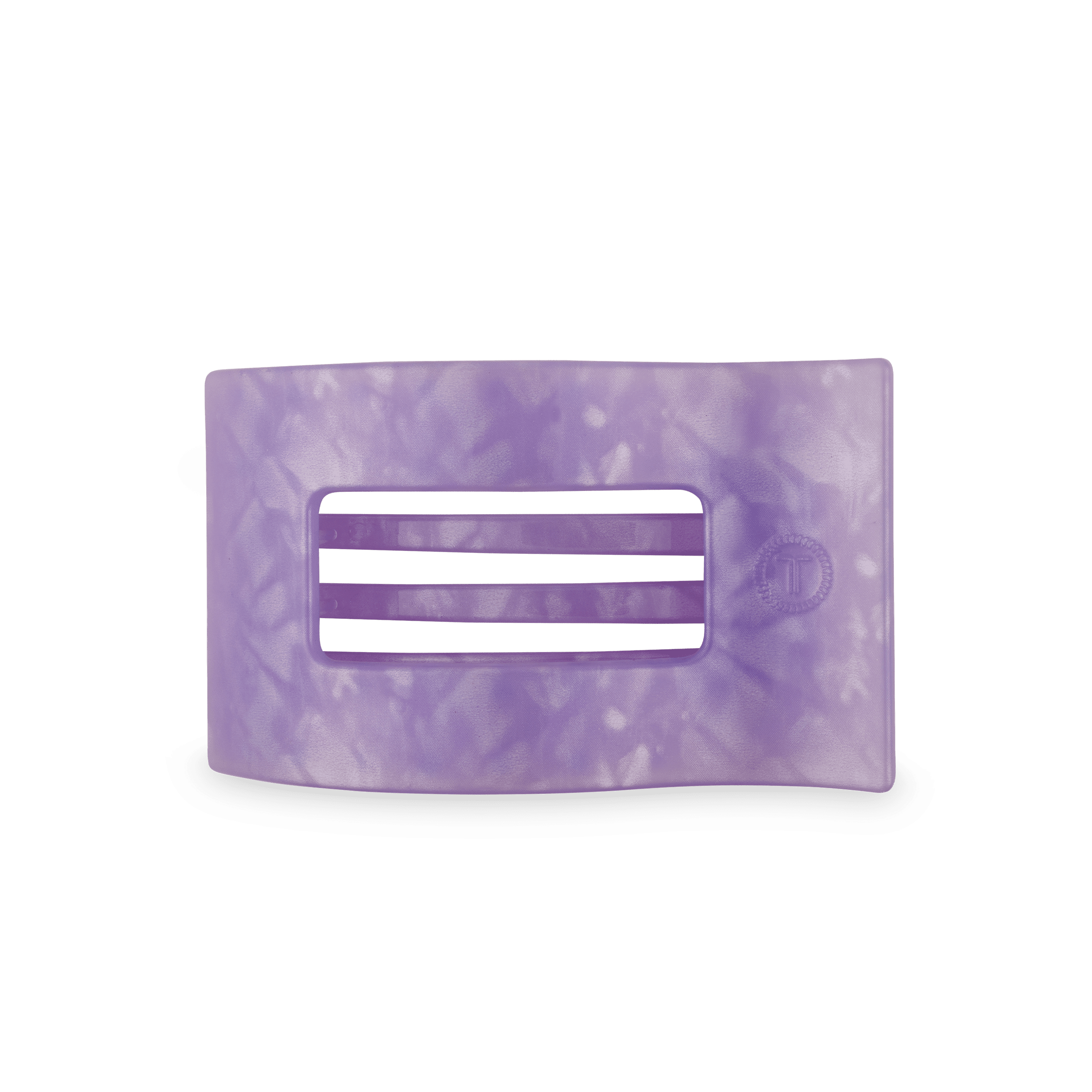 Lavender Mist Flat Rectangle Hair Clip