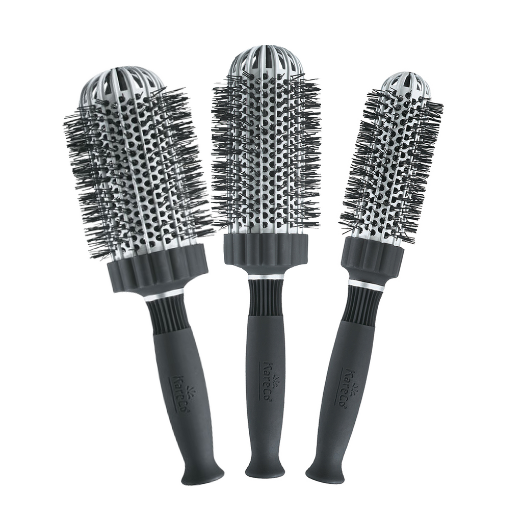 Thermal Round Trio: Small, Large, Jumbo Round Brush