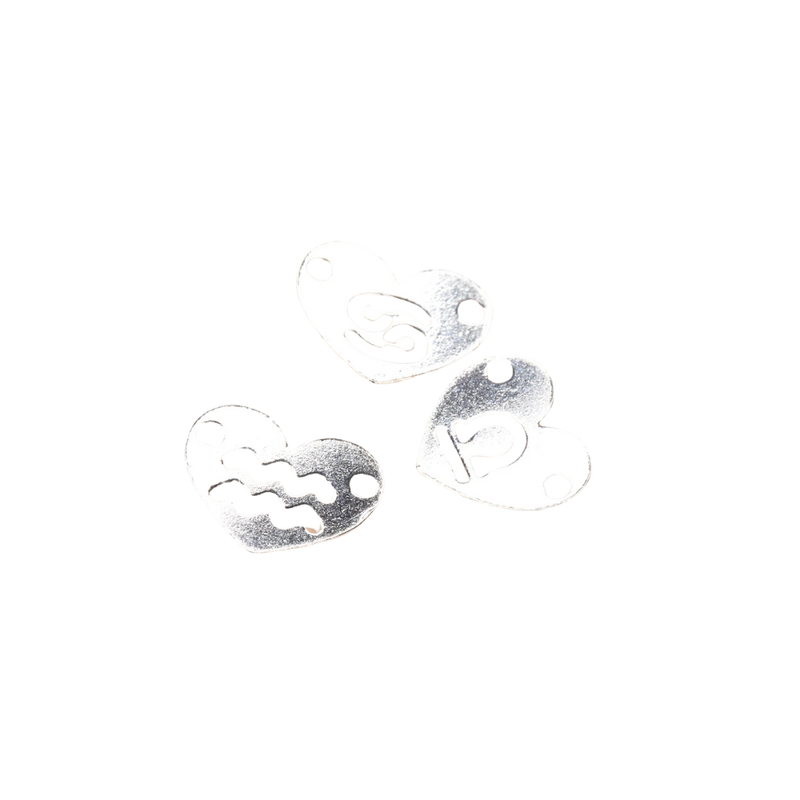 SS Zodiac Heart Connector Kit