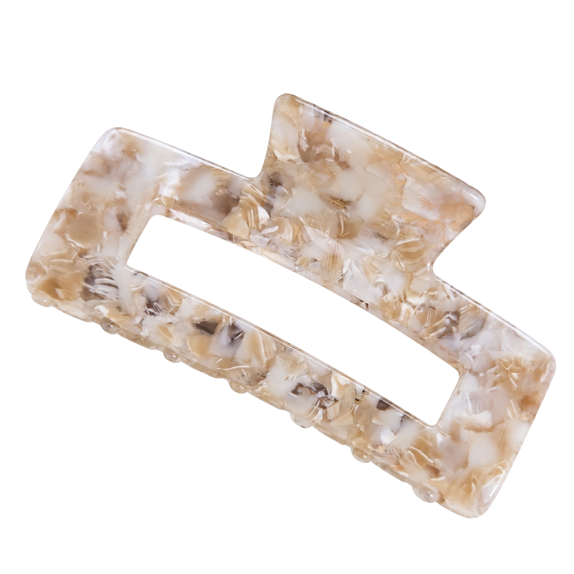 Rectangular Acetate Claw Hair Clip