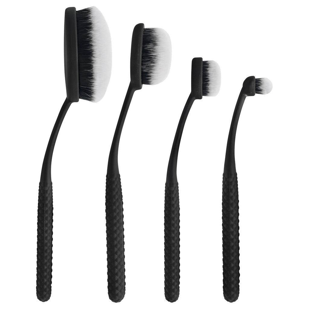 Pro 4pc Face Perfecting Makeup Brush Kit