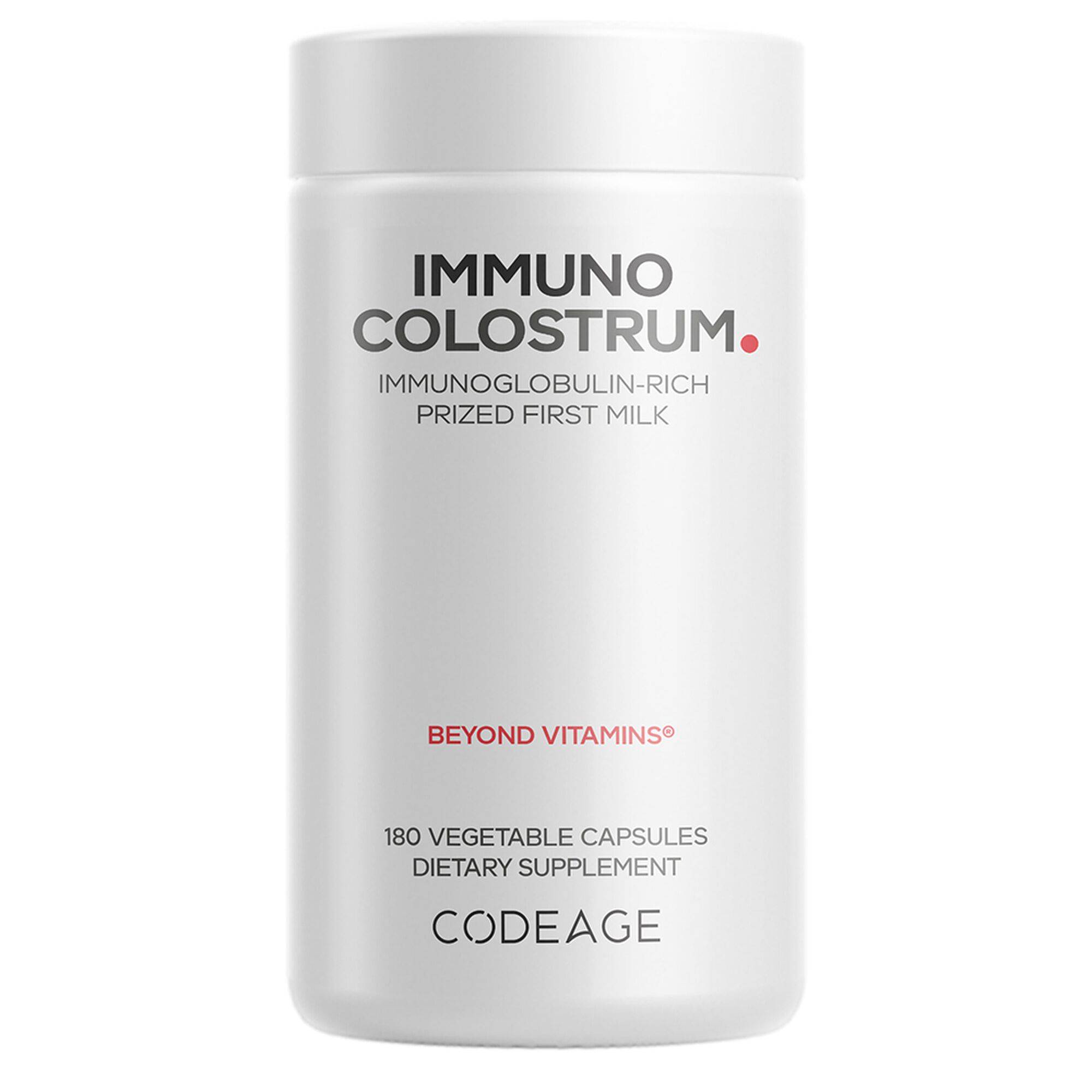 Colostrum Supplement - Grass Fed - Prized First Milk - Growth Factors