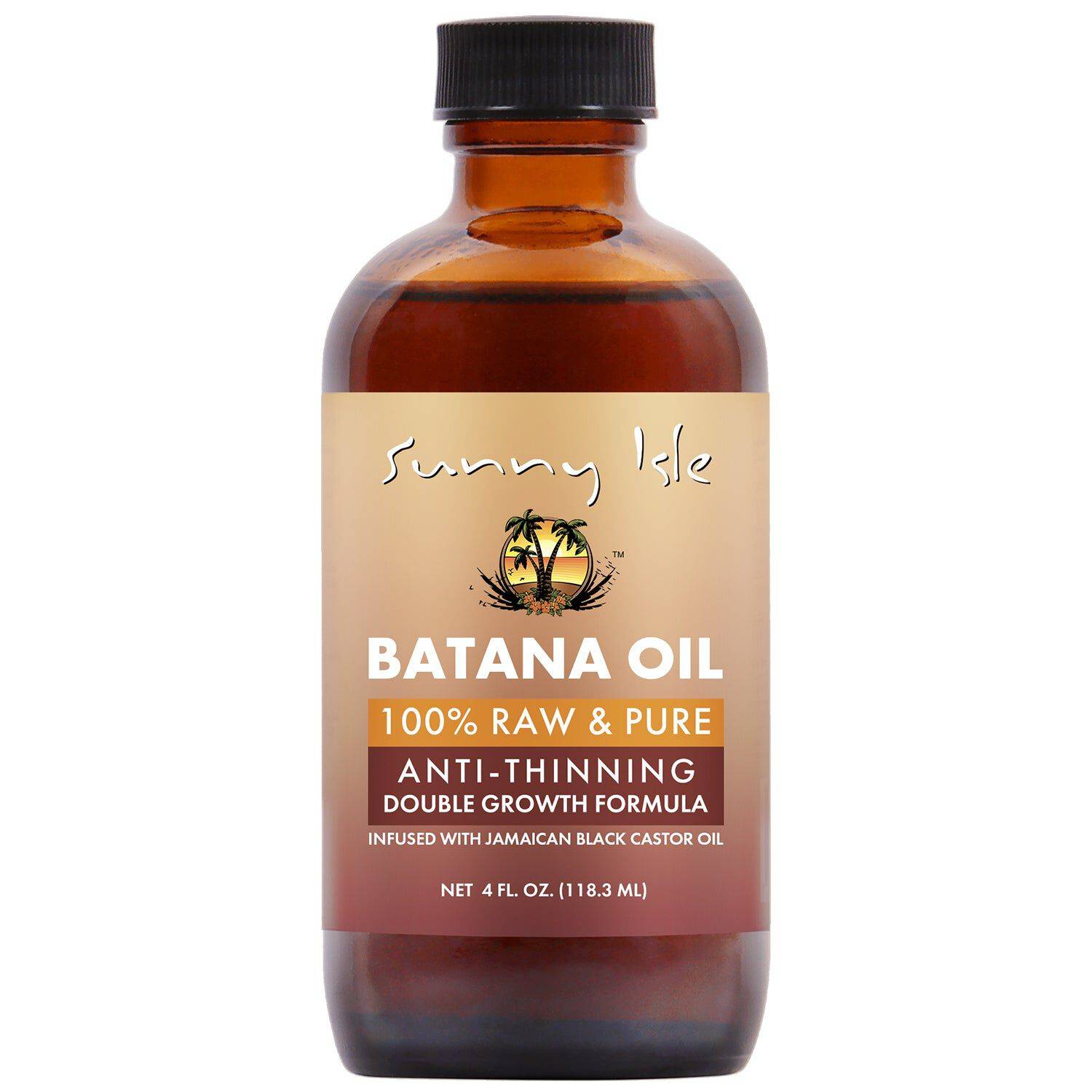 Anti-Thinning Batana Oil Infused with Jamaican Black Castor Oil 4oz