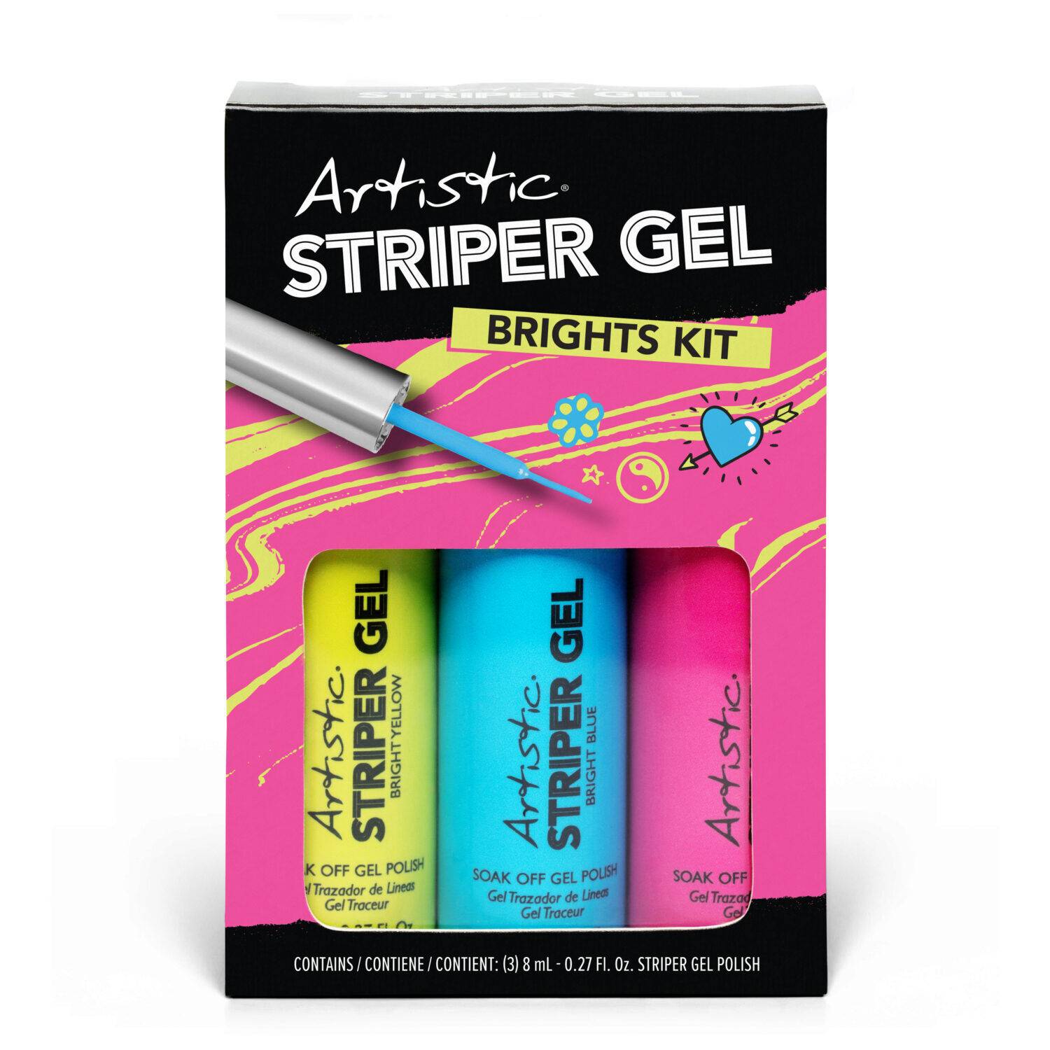 3 PC Striper Gel Kit