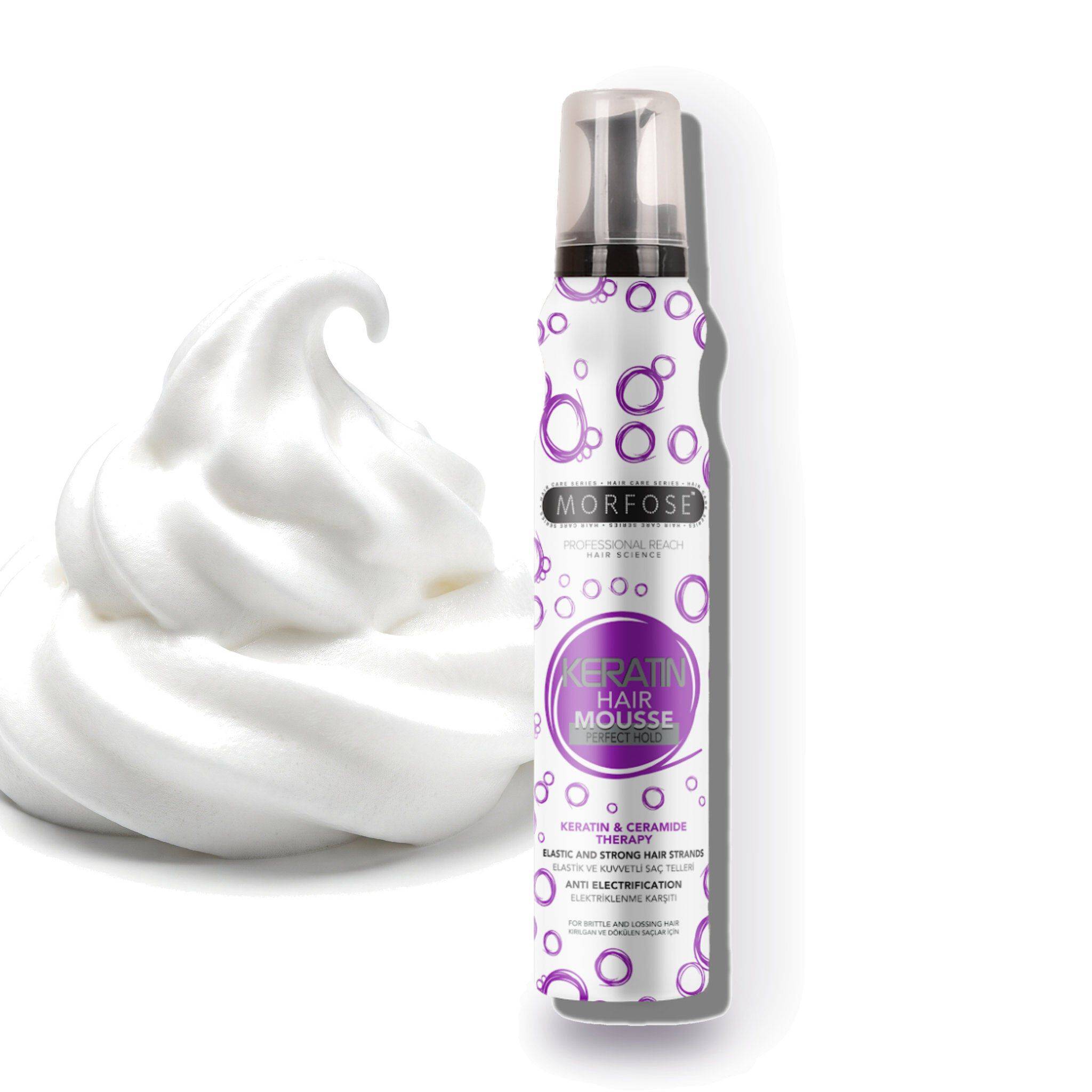 Keratin Hair Mousse - 6.76oz