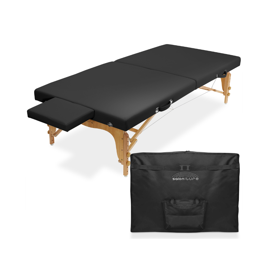 Portable Physical Therapy Massage Table - Stretching Treatment