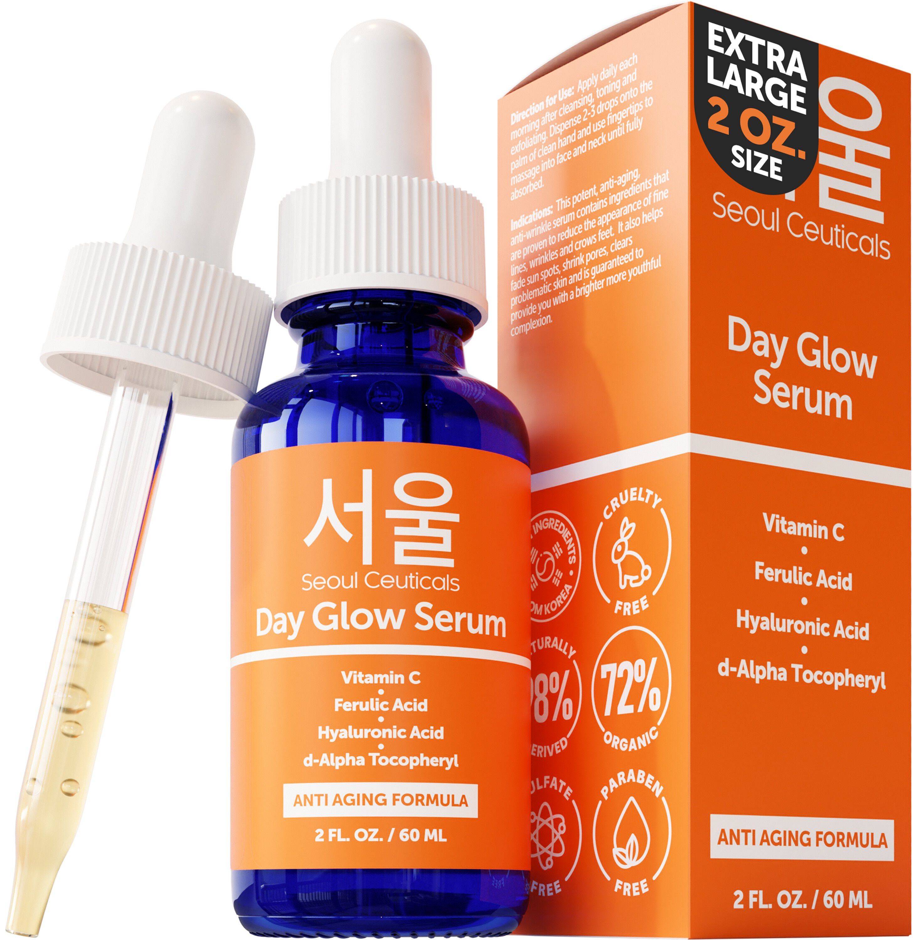 Korean Skincare Day Glow Serum