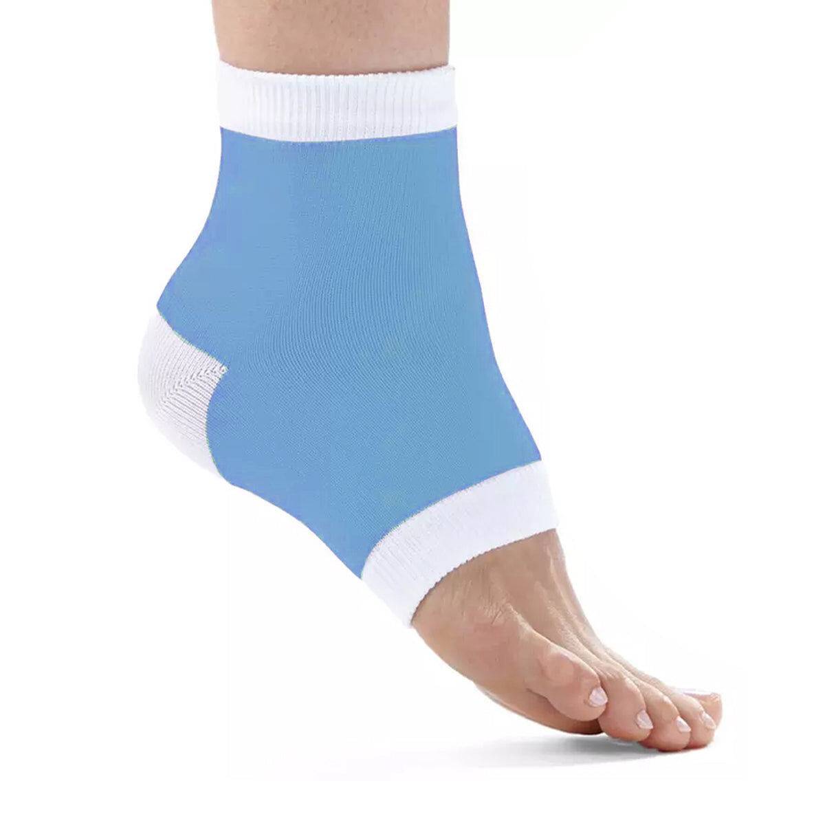 3-Pairs: Moisturizing Gel Heel Socks For Dry/Cracked/Peeling Heels
