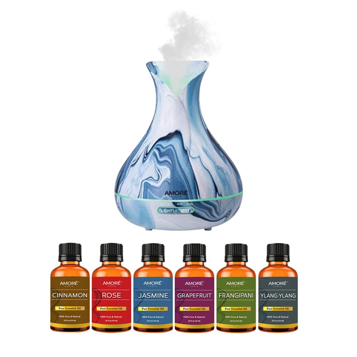 Hydro Dipped Ultrasonic Aromatherapy Diffuser Set