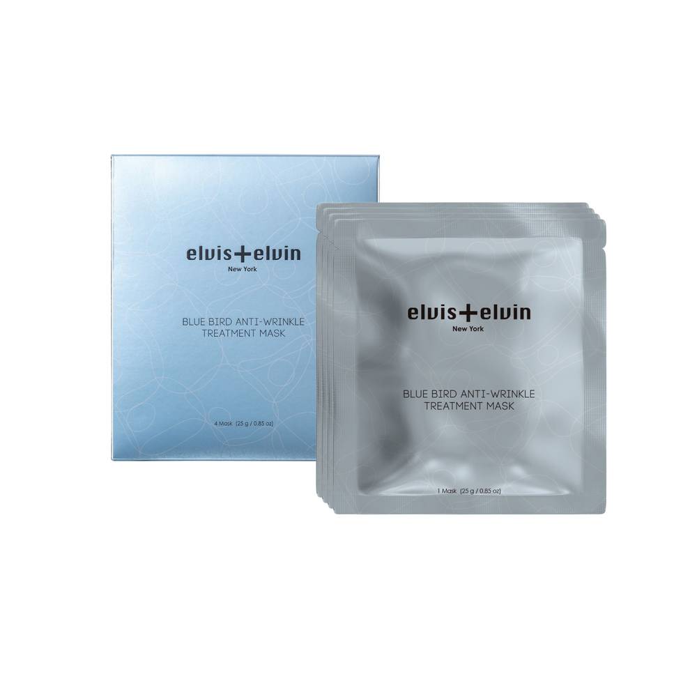 Blue Bird Anti-wrinkle Treatment Mask, 4 x 25ml