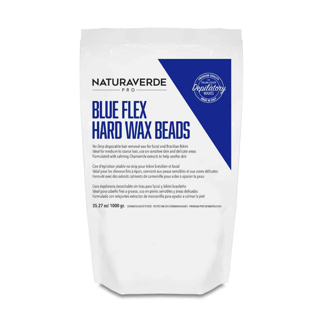 BLUE FLEX HARD WAX BEADS