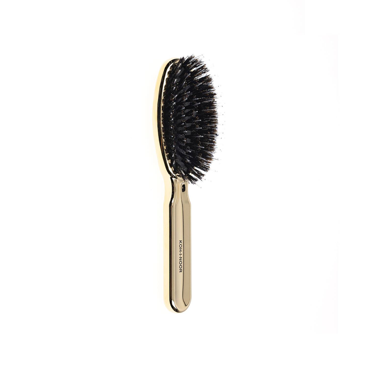 Metallic Nylon and Boar Bristle Brush