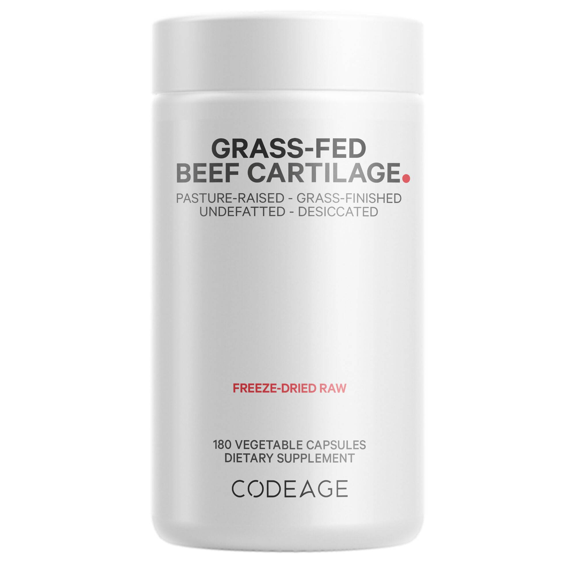 Grass-Fed Beef Cartilage Supplement Pasture Raised Beef Vitamins