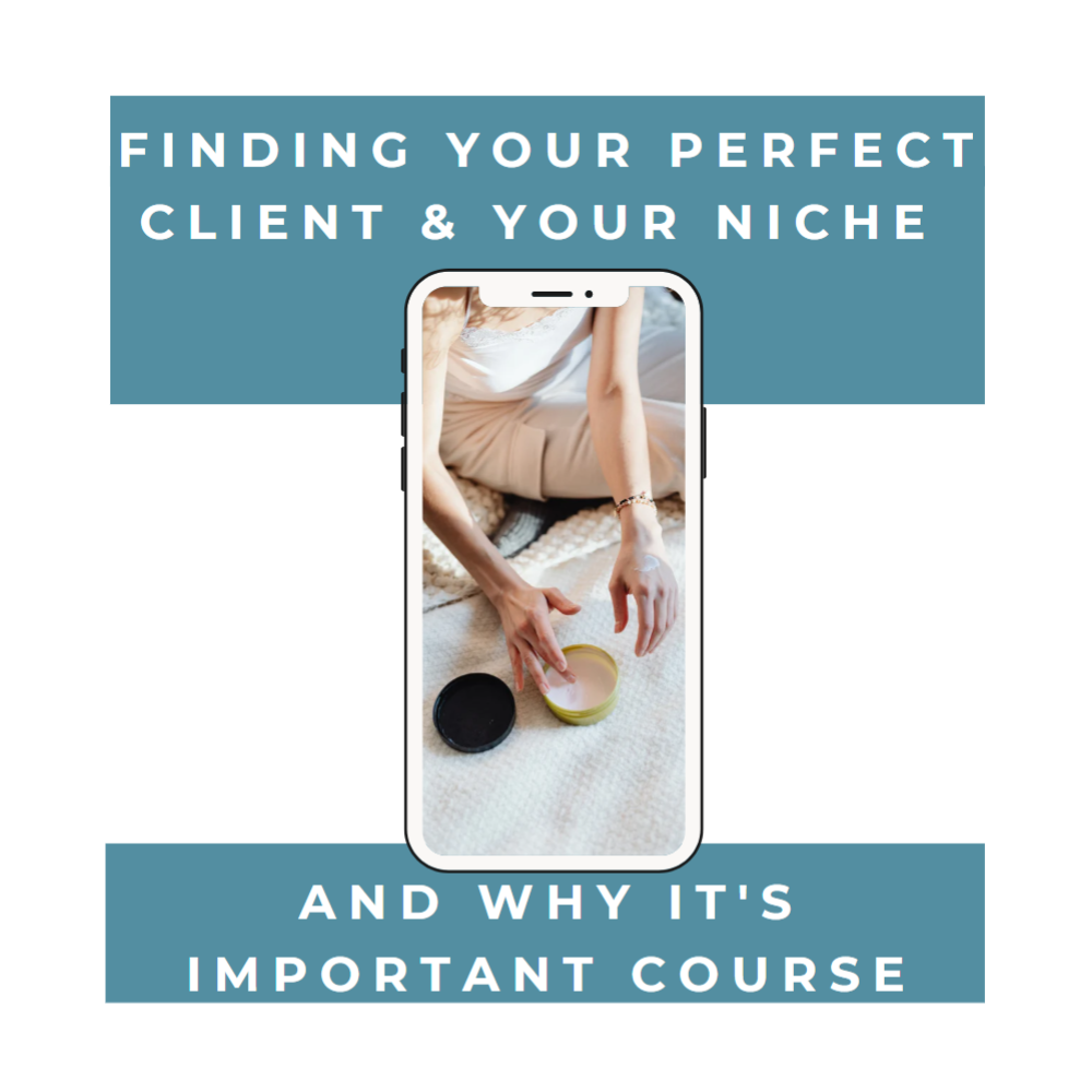 Finding Your Perfect Client & Your Niche & Why It's Important Course