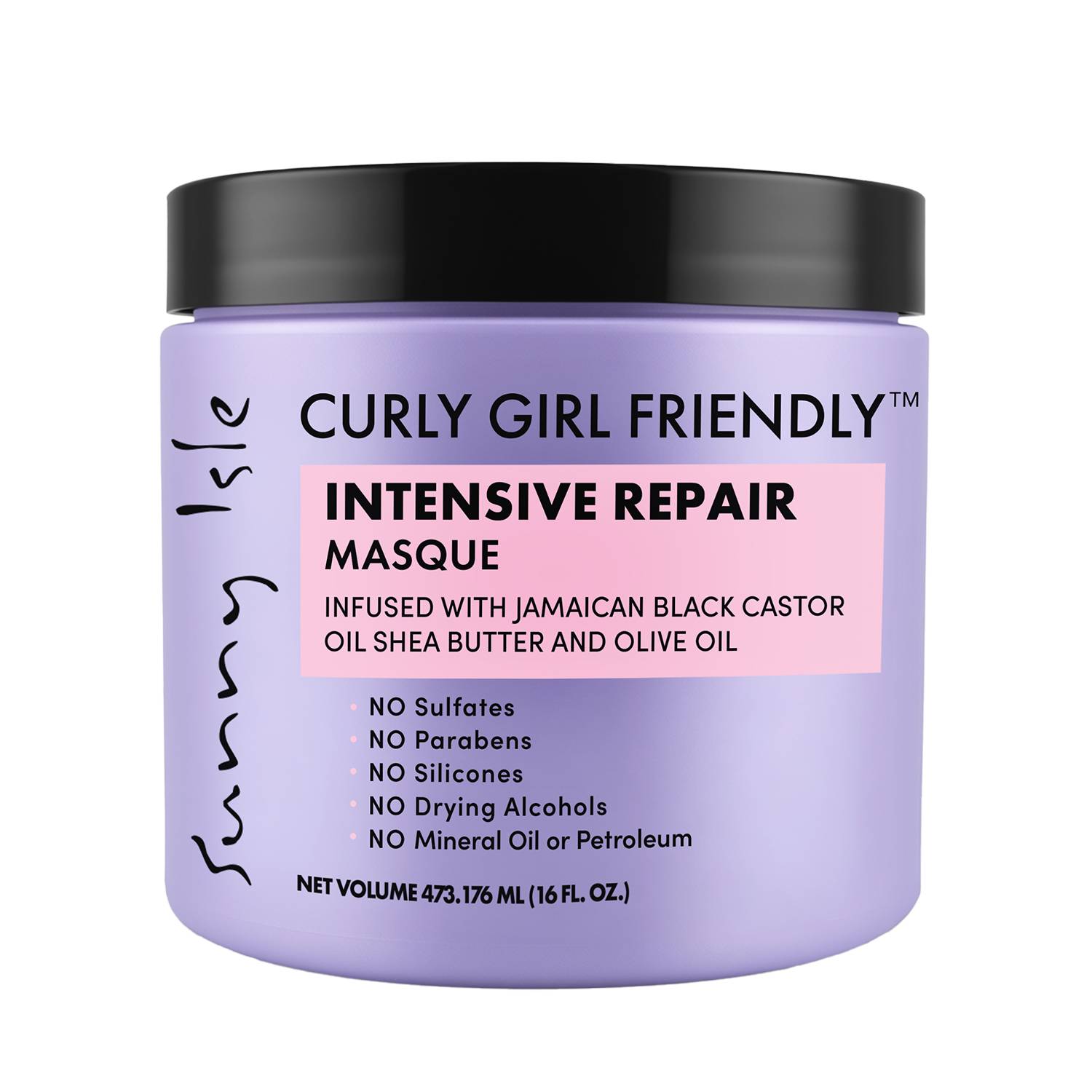 Curly Girl Friendly Intensive Repair Masque 16oz