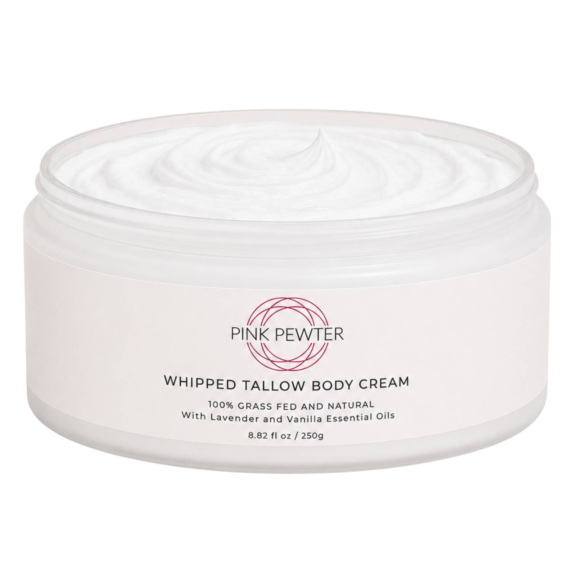 Grass-Fed Tallow Body Cream with Lavender & Vanilla 8.82 oz (250 g)