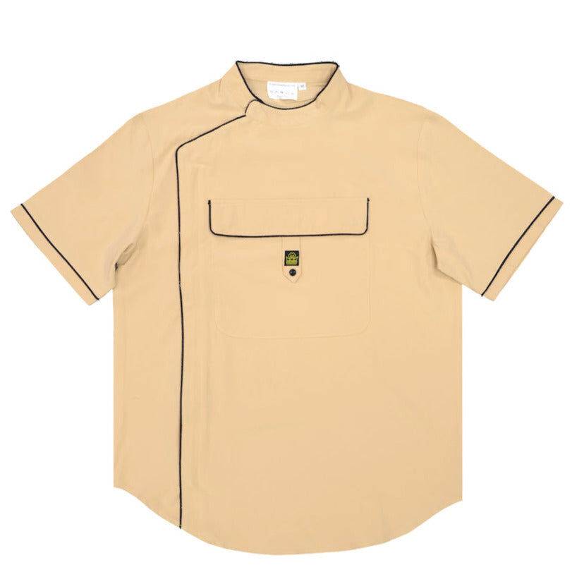 "Old New York" Barber Smock