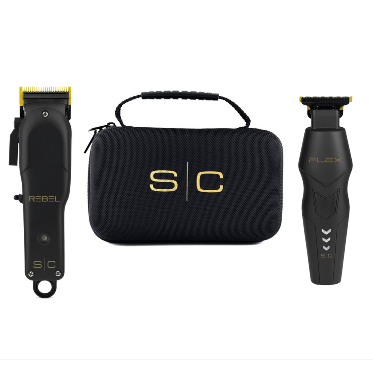 Super Set - Flex Trimmer, Rebel Clipper, Travel Case & Accessories