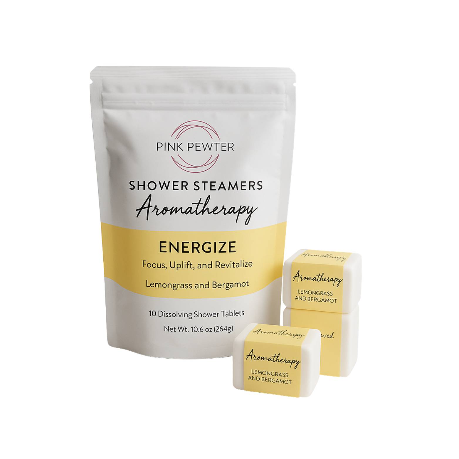 Premium Aromatherapy Shower Steamers with Pure Essential Oils (10pc)