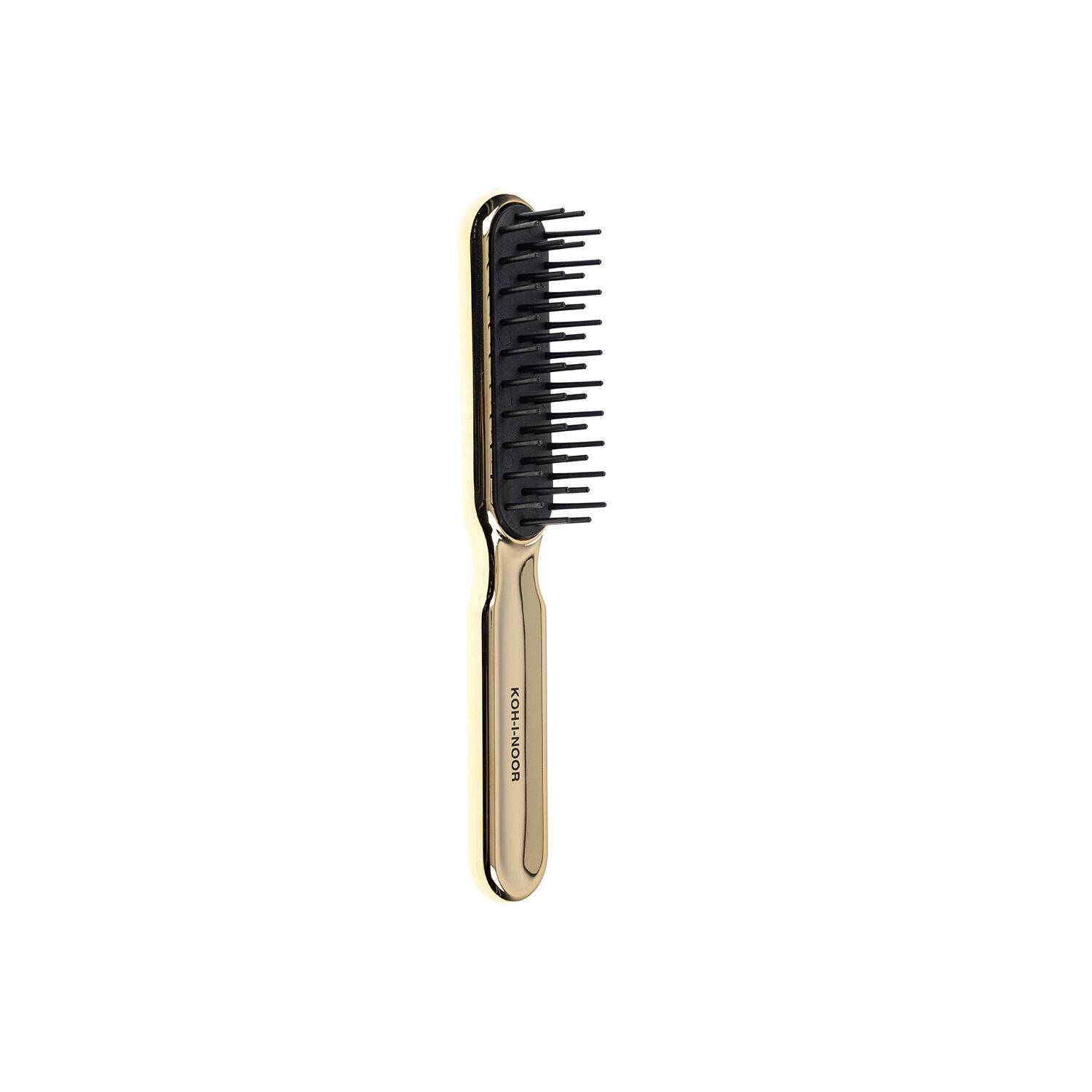 Metallic Pneumatic Synthetic Pin Styling Hairbrush