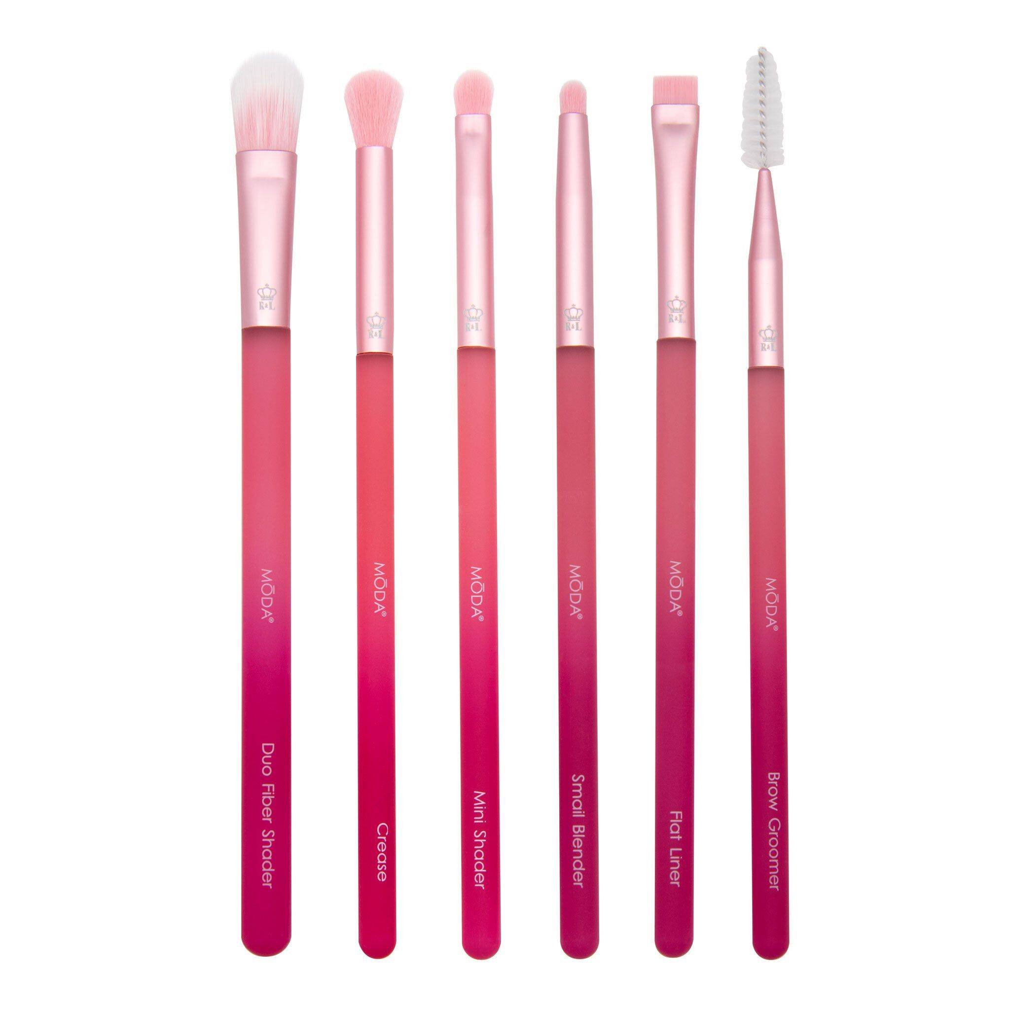 Hibiscus Hues Eye 6pc Makeup Brush Set