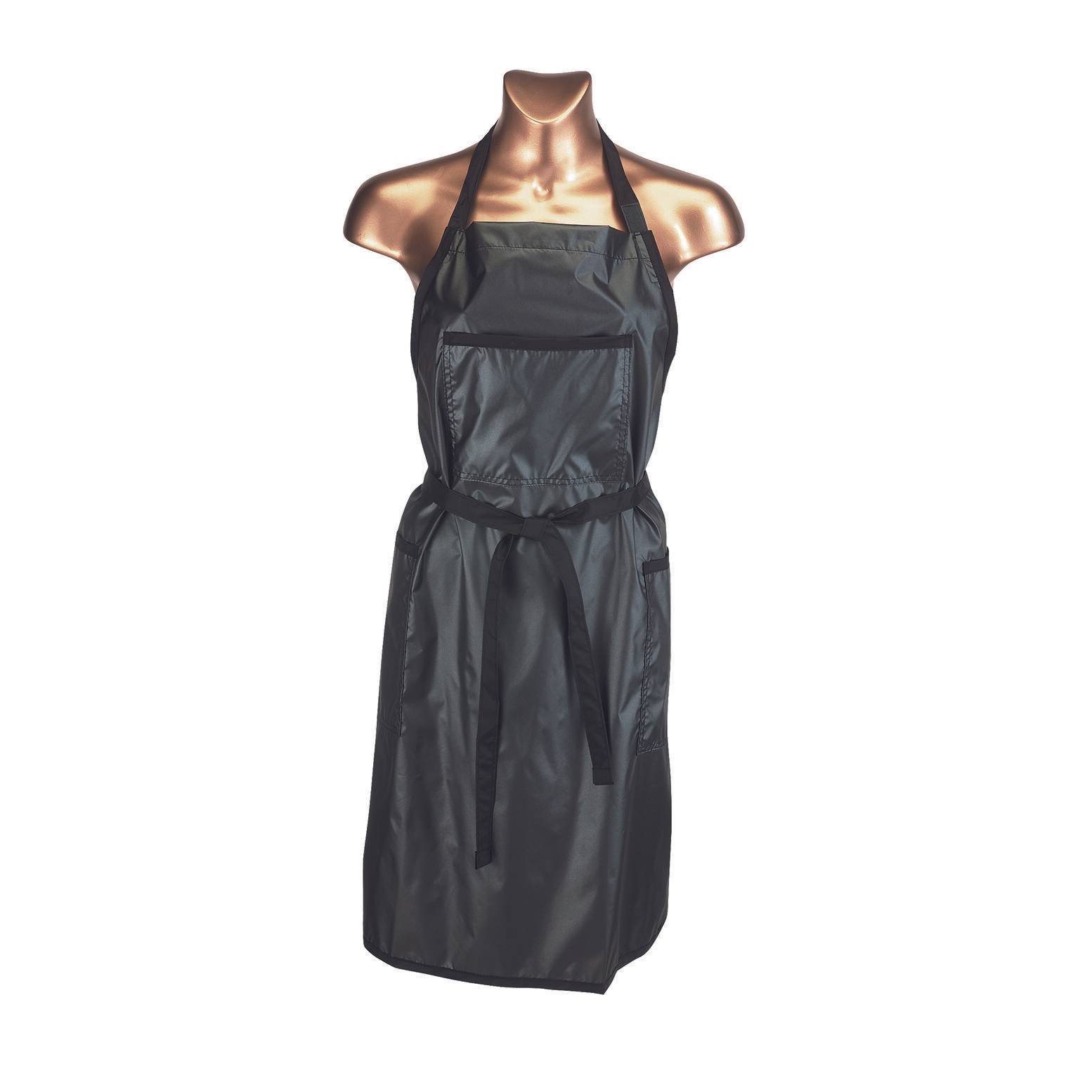 Black Metallic Apron