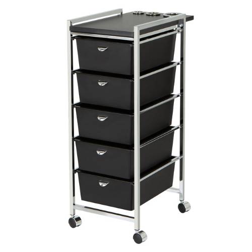 Wood Top Utility Cart
