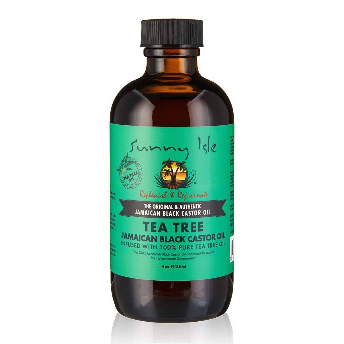 Jamaican Black Castor Oil with Tea Tree Oil - 4 oz