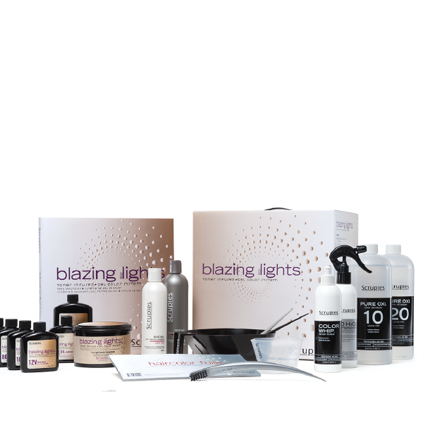 Blazing Highlights Toner Infused Gel Color System Introductory Unit