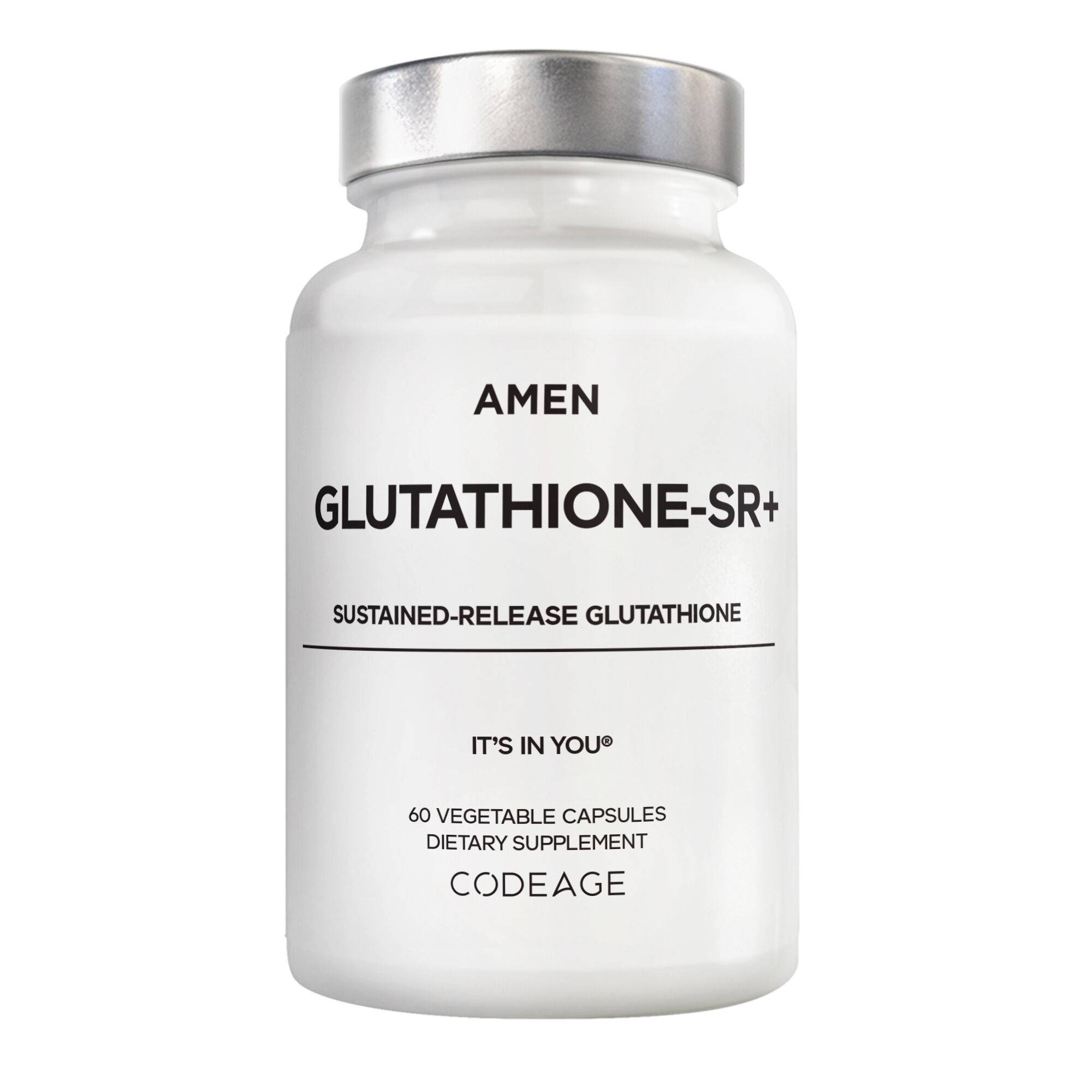 Amen Glutathione-SR+ Sustained-Release Supplement - L-Glutathione