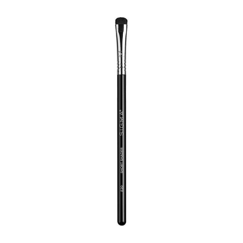 E20 Short Shader Brush - Black/Chrome