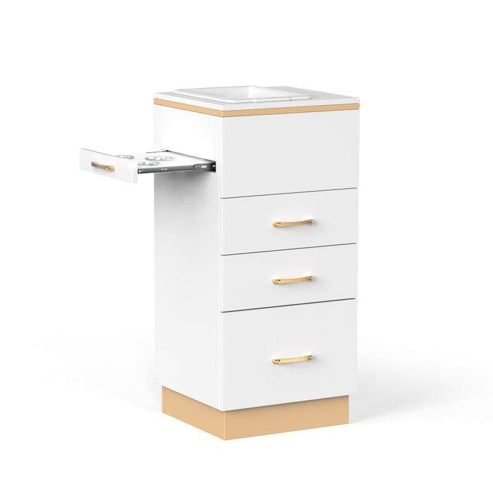 HSC-23 Salon Styling Storage Station with Large Storage Basin