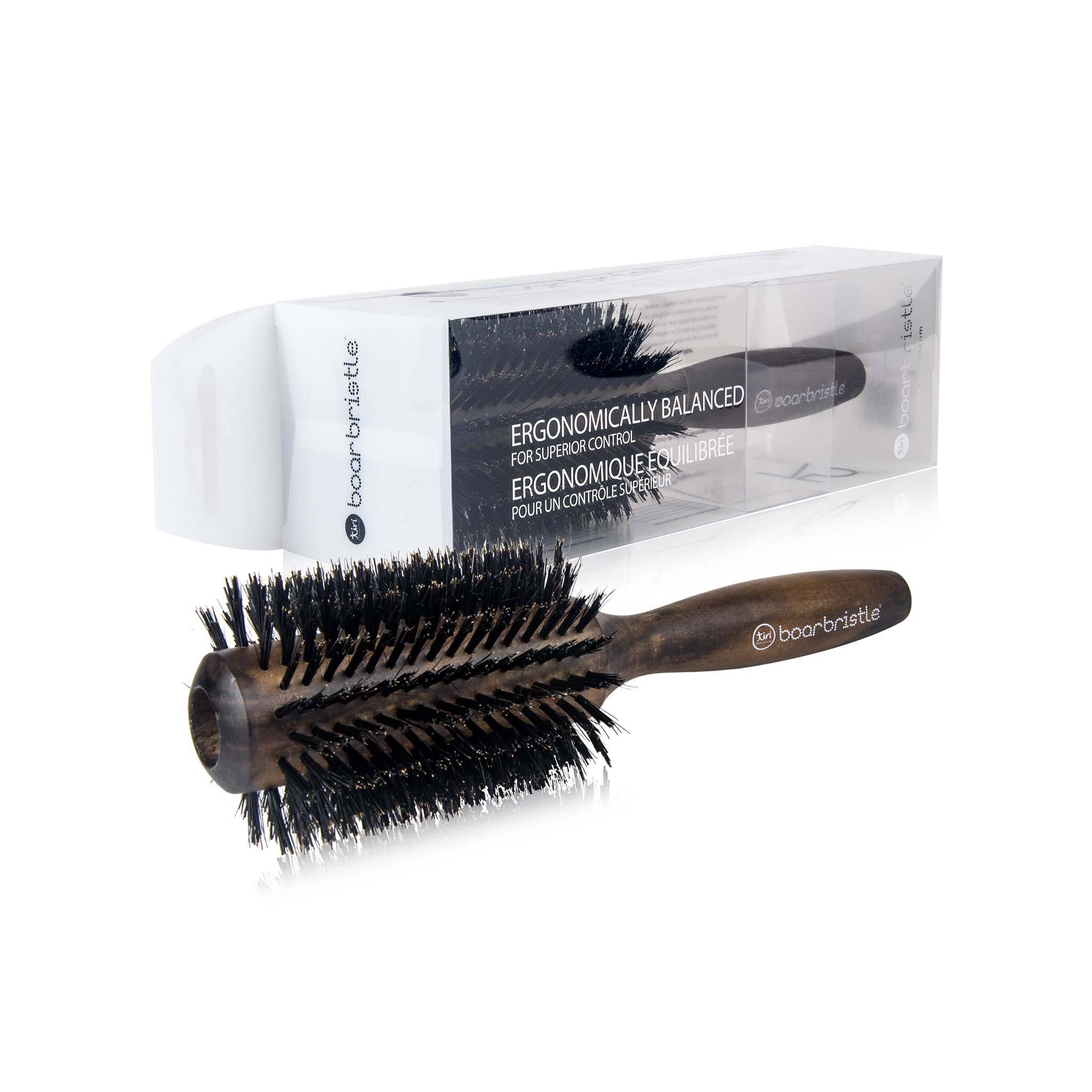Professional Round Brush with Premium Boar Bristle