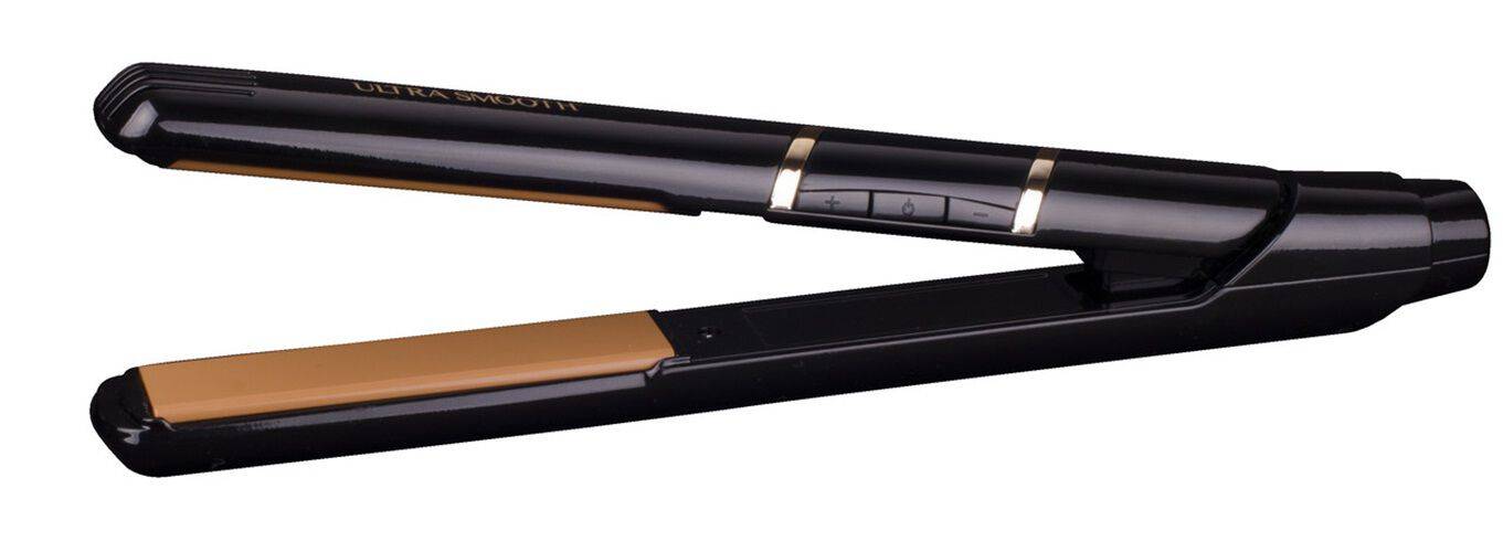 Ultra Smooth Styling Iron Black 1"
