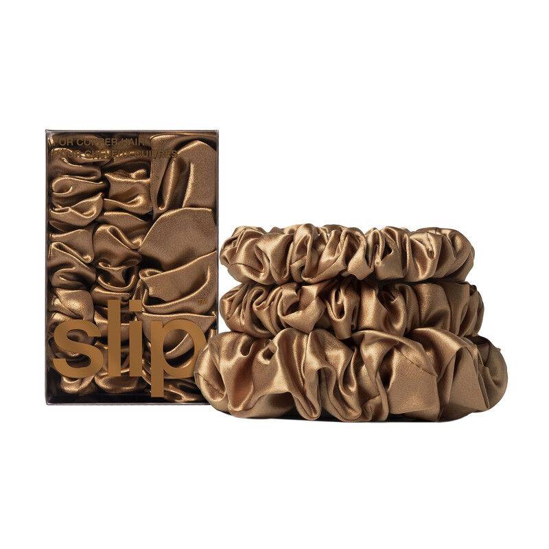 Pure Silk Assorted Scrunchies - Set of 3