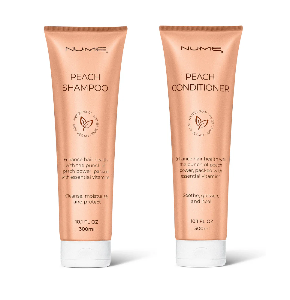 Peach Shampoo & Conditioner Duo