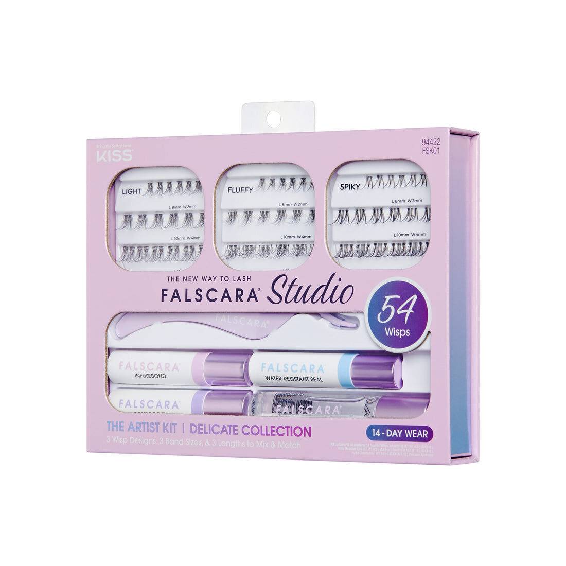 Falscara Artist Studio Eyelash 54 Wisp Kit