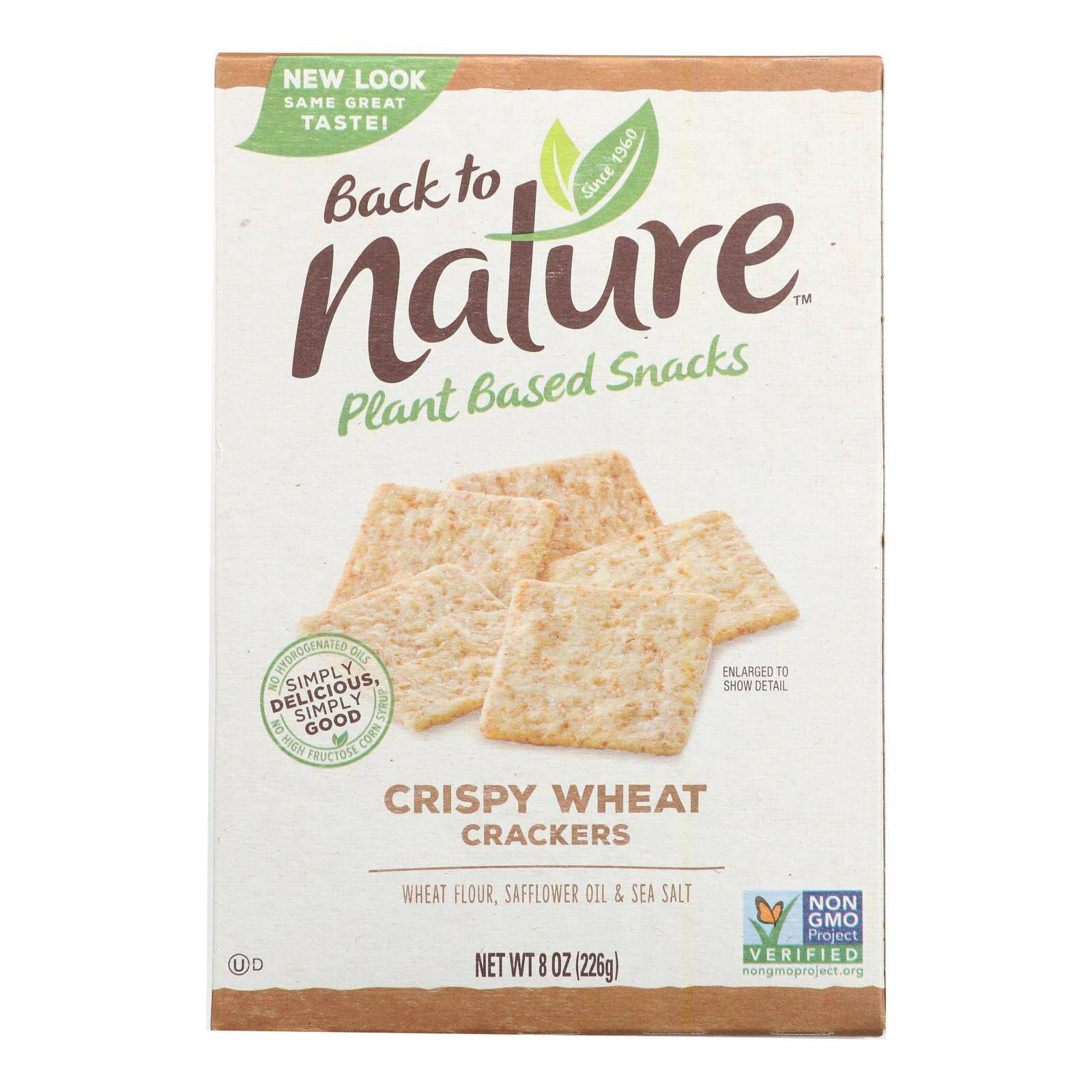 Crispy Crackers - Wheat - Case Of 6, 8 Oz