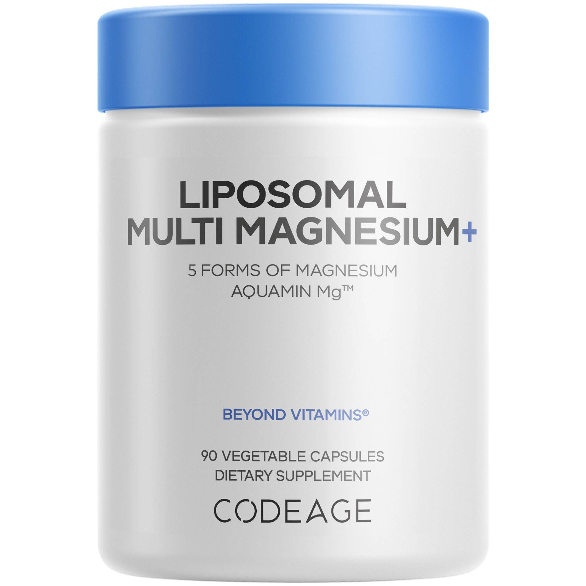 Liposomal Multi Magnesium+, Glycinate Malate Taurate Complex B6 Folate