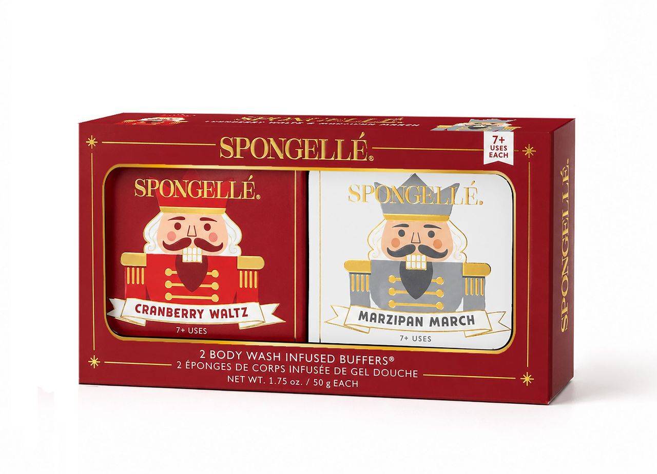 HOLIDAY NUTCRACKER GIFT SET - RED (CRANBERRY WALTZ & MARZIPAN MARCH)