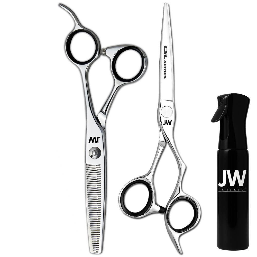 JW CSL Shear & Thinner Set with Continuous Mist Spray Bottle