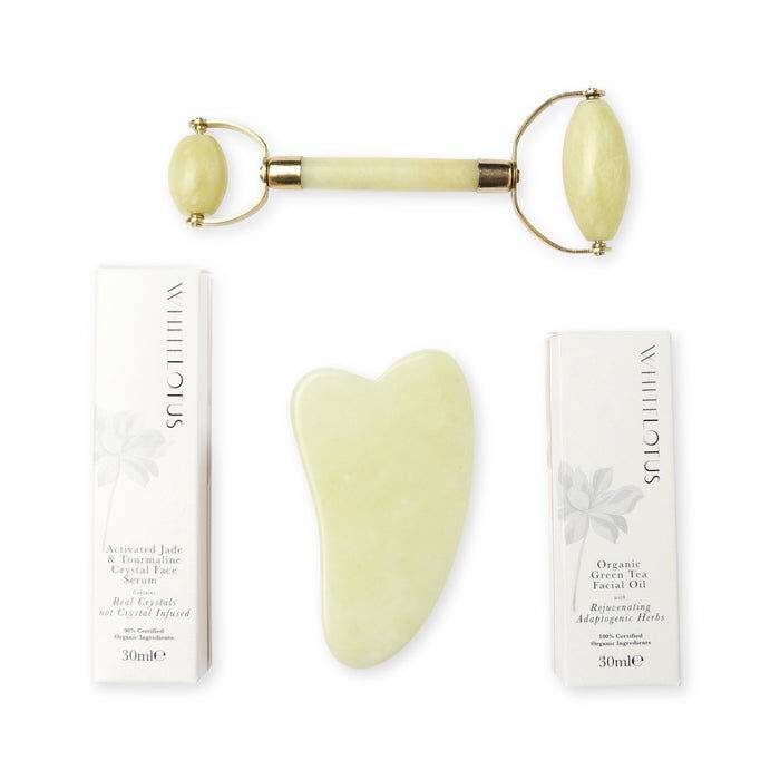 Genuine Jade Crystal Facial Set