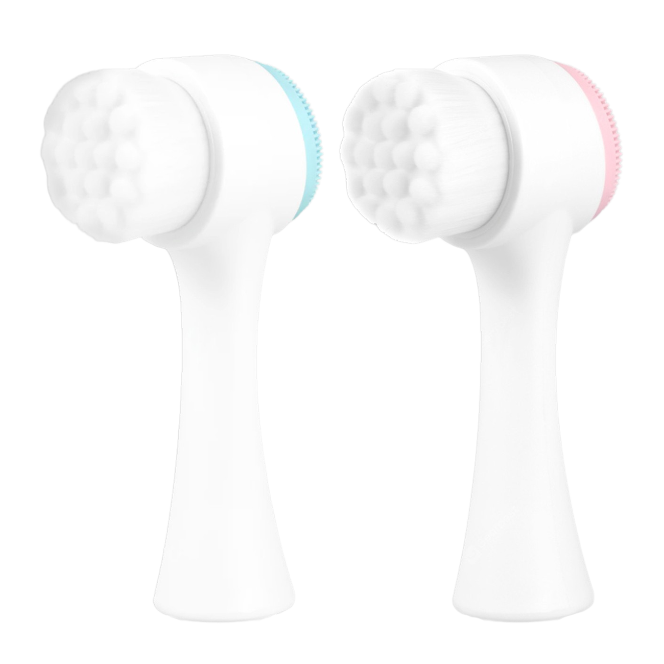 2-Pack: Dual Manual Facial Brush for Pore Cleansing and Exfoliating