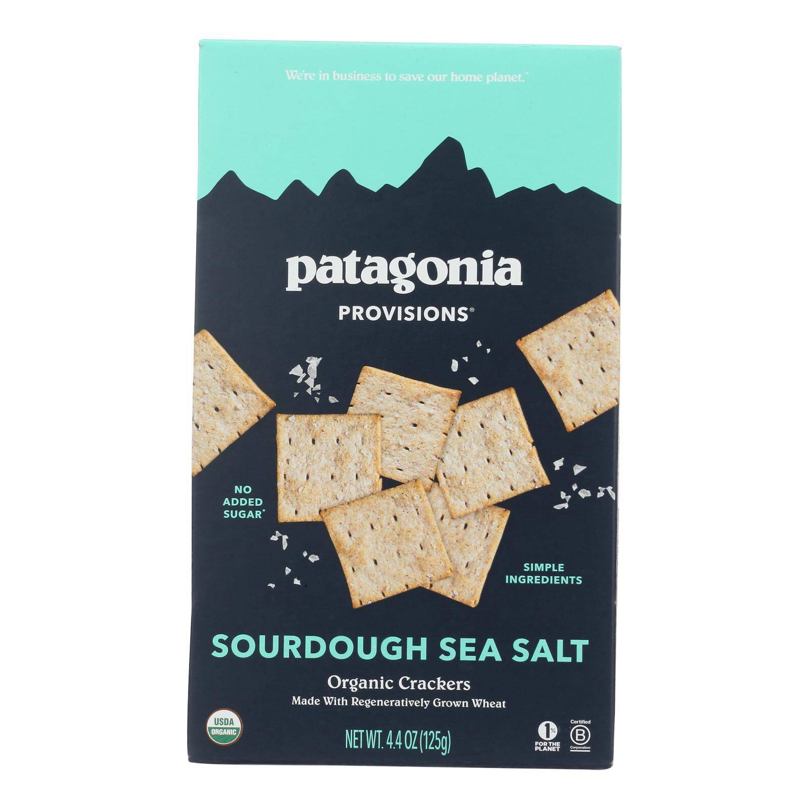 Crackers Organic Sourdough Sea Salt - Case Of 6, 4.4 Oz