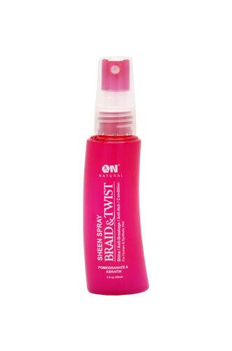 Braid & Twist - Sheen Spray - Pomegranate & Keratin, 2 oz