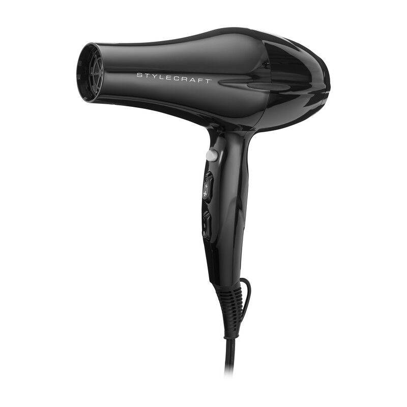 Stay-Temp Ionic Hair Dryer Pik and 2 Concentrator Nozzles