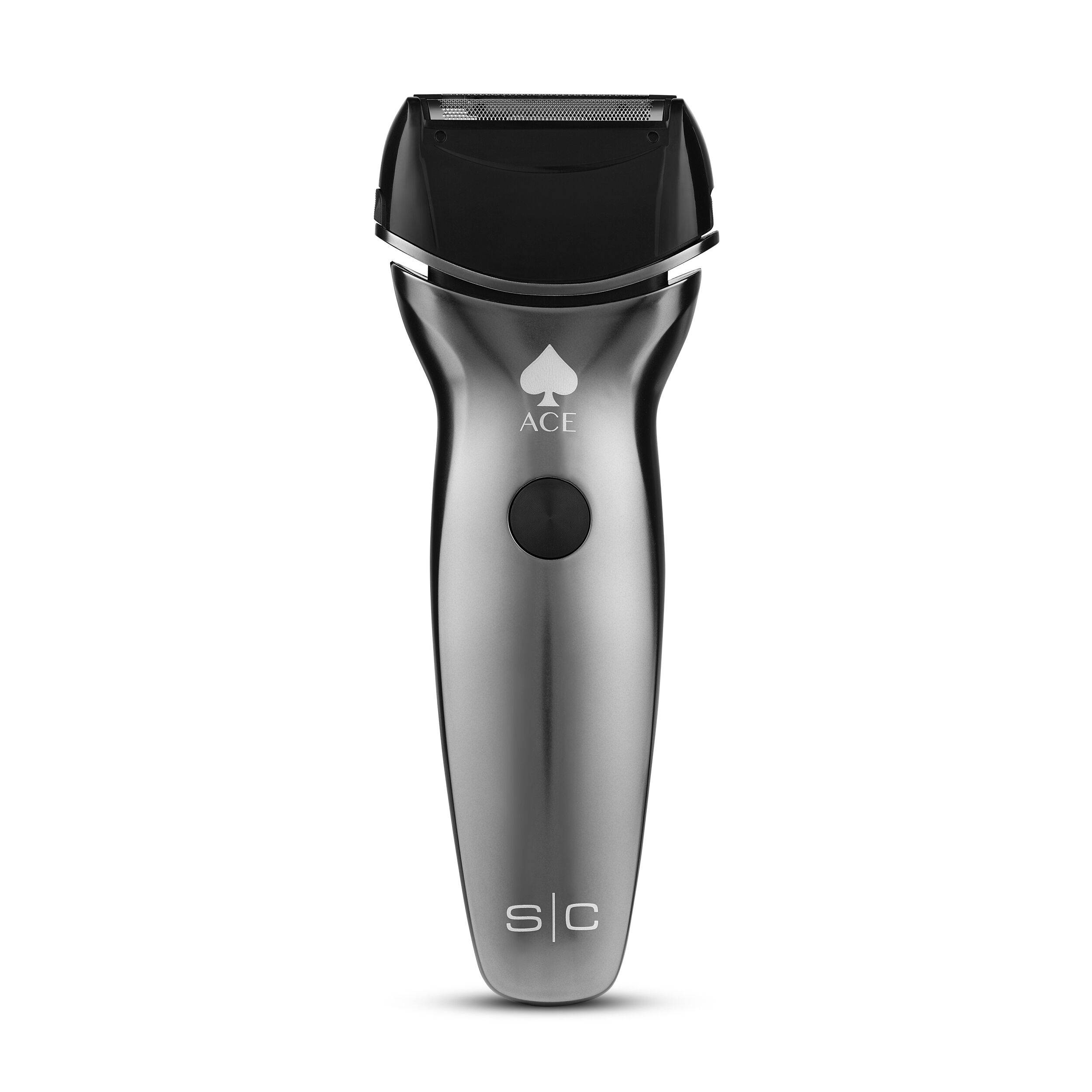 Ace Electric Wet - Dry Mens Shaver Integrated Precision Pop-Up Trimmer
